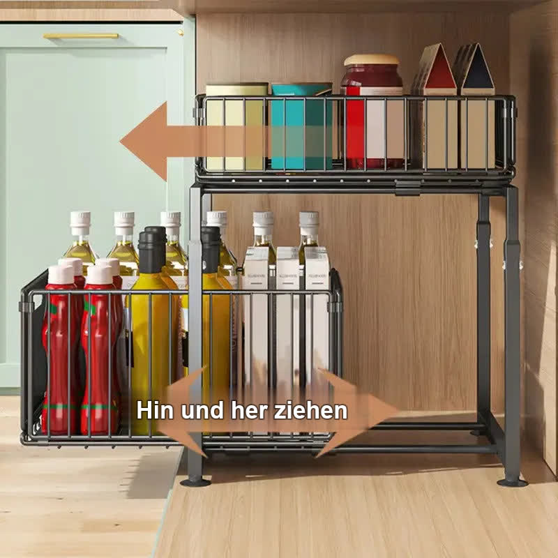 Platzio™ Ausziehbarer Küchenorganizer